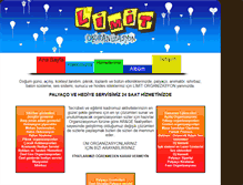 Tablet Screenshot of limitorganizasyon.com